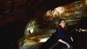 Shayness, 19 ans, guide saisonnière à la grotte de Trabuc