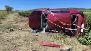 Sortie de route spectaculaire à Frontignan : le conducteur s'en sort indemne