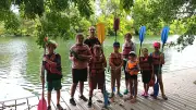 Stage canoë-kayak à Gignac : les enfants apprennent à glisser sur l'Hérault
