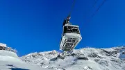 Téléphérique du Pic Blanc : collision avec une grue, fermeture temporaire