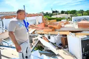 Tornade à Pomas : 39 blessés et 300 maisons endommagées