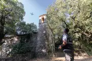 Tourves : un drone pour modéliser la chapelle Saint-Maurice