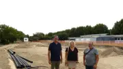 Travaux du nouveau Temple protestant à Calvisson