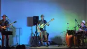 Trio Couleur Café à l'abri pour la soirée caribéenne
