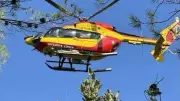 Un jeune VTTiste de 21 ans évacué par hélicoptère après une chute dans les Cévennes