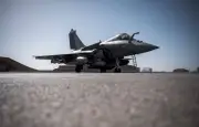 Un Rafale détecte une fuite de carburant sur un jet privé et le fait dérouter