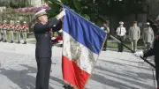 Valréas accroche enfin sa croix de guerre 1939-1945 au drapeau