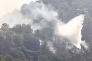Var : vent à 45 km/h et canicule, le feu du Gros Bessillon contenu