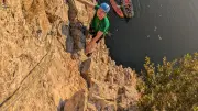 Via ferrata de la Roque : un test au-dessus du Vidourle