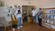 Visite de la sous-préfète à Saint-Maurice-Navacelles