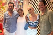 Vitaa, Florence Foresti et Kominek fêtent au restaurant Le Marais à Hyères