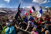 VTT : les Bleus enflamment les Gets lors de la Coupe du monde