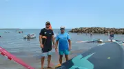 Wingfoil à Valras-Plage : test réussi, le vent capricieux