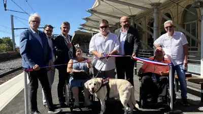 Accessibilité gare Nîmes : travaux hall et quais terminés