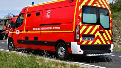 Accident à Sainte-Anastasie : deux jeunes grièvement blessés