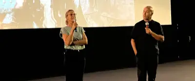 Alexandra Lamy et Éric Judor présentent « Le roi du game » à Alès