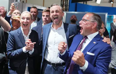 Allemagne : l'AfD en tête en Saxe-Anhalt, meilleur score historique
