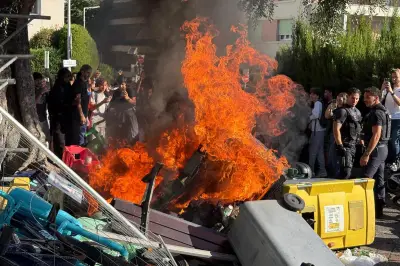 Blocus de lycées dans les Alpes-Maritimes, feux de poubelles à Nice