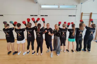 Boxe : des femmes victimes de violences reprennent confiance à Cagnes