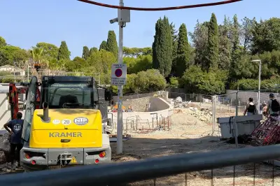 Cap d'Antibes : reprise des travaux du littoral, fin espérée pour 2026