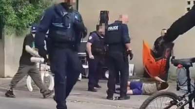 Carcassonne : un policier éjecte un SDF au sol, l'IGPN saisie