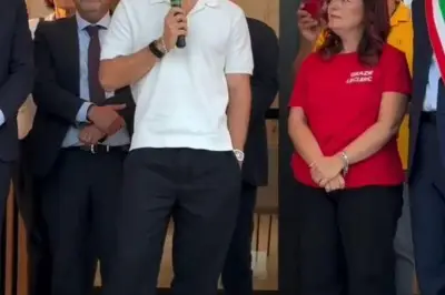 Charles Leclerc inaugure un centre multiservice en Émilie-Romagne