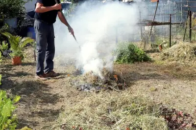 Écobuage interdit à Tourrette-Levens : 20 pompiers mobilisés