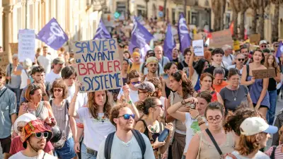 Écologie en famille : 2 000 manifestants à Montpellier pour le climat