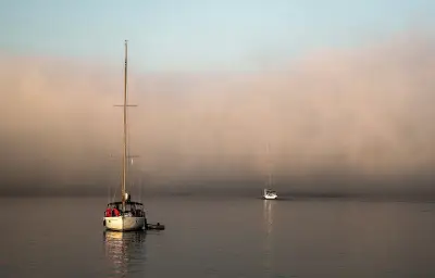 Deux amis rejoignent Londres à la voile depuis Créteil