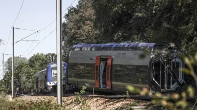Déraillement TER près de Rouen : les voitures remises sur les voies ce mardi