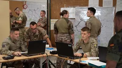 Exercice Gladiateur/Anvil : la 6e BLB s'entraîne à Nîmes