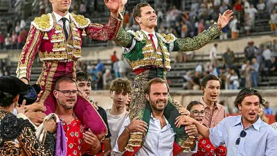 Feria de Nîmes : Leal, Adriano et El Rafi triomphent face aux Fuente Ymbro