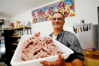 Foire à la saucisse : Franck Bierry, boucher du Val, prêt pour la 396e édition