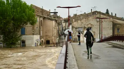 Gard : Vigicrues en orange sur le Vidourle, le Gardon et le Rhony