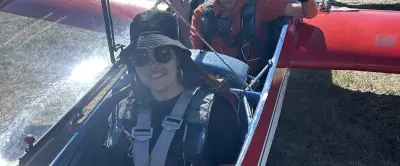 Handicap : cinq personnes découvrent le vol en planeur à Avignon-Pujaut