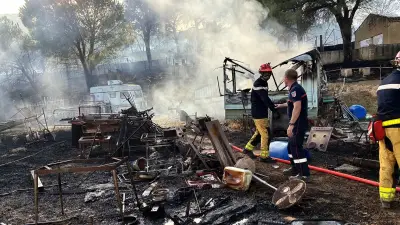Incendie à Générac : 55 hectares brûlés, un suspect en garde à vue