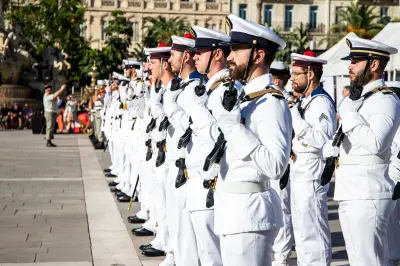 La Marine fête ses 400 ans sur la place de la Liberté à Toulon