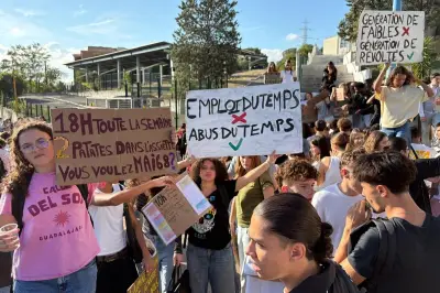 Lycée Tocqueville à Grasse bloqué : des centaines d'élèves en colère