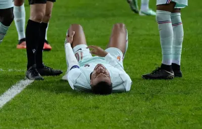 Mbappé victime d'une hyperextension du genou gauche