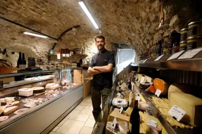 Michel Poma défend le fromage fermier de La Turbie à Monaco