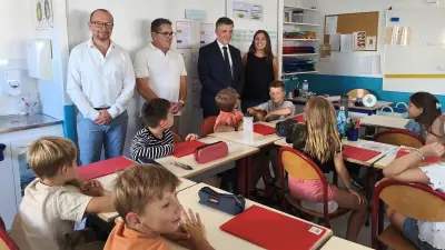 Montblanc, exception démographique, choisie par le Dasen pour la rentrée