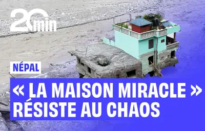 Népal : la « maison miracle » survit à la crue meurtrière