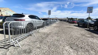 Parking Mas Coulet à Sète : des barrières pour la Route des légendes