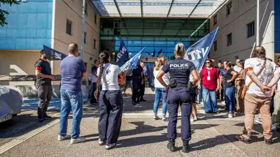 Policiers du Gard en colère : manifestation à Nîmes pour plus de moyens