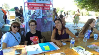 Redessan : le forum des associations fait le plein au parc de la Fontaine