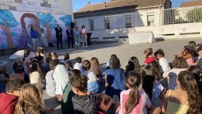 Rentrée à Nîmes : le maire Vincent Bouget visite sept écoles