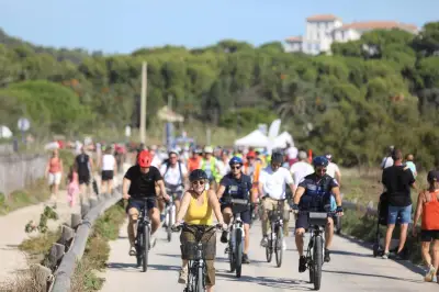 Route du Sel en mode doux : succès public à Hyères