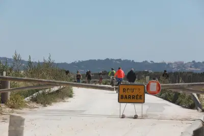 Semaine mobilité TPM : route du sel fermée aux voitures à Hyères