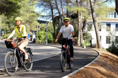 Sophia Antipolis : 32 km de pistes cyclables, le réseau s'étend