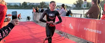 Triathlon : Théo Roselo, podium au VentouxMan
